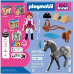 Playmobil Αναβάτρια Υπερπήδησης Εμποδίων 72135 4008789721358