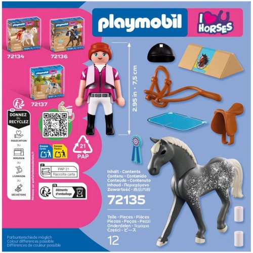 Playmobil Equestrian Show Jumping 72135 4008789721358