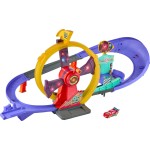 Mattel Disney and Pixar Cars Race to Celebrate Lightning Mcqueen Celebration Raceway Playset & Toy Car JMT57 194735385171
