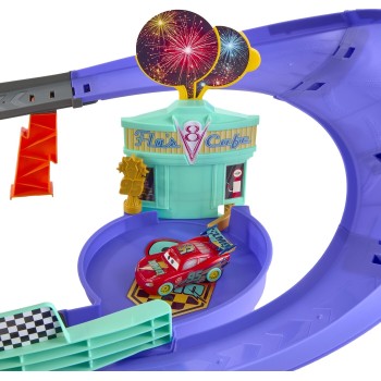 mattel cars - super πιστα light up JMT57 194735385171