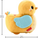 Mattel Fisher-Price Μαλακο Παπακι Με Κινηση Και Ηχους JMX99 194735389094