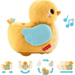 Mattel Fisher-Price Μαλακο Παπακι Με Κινηση Και Ηχους JMX99 194735389094