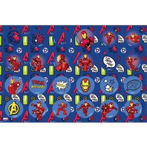 Diakakis imports Marvel Avengers Iron Man 23X33cm Drawing Pad With Stickers (2 Designs) 000506363 5205698817458