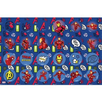 Diakakis imports Marvel Avengers Iron Man 23X33cm Drawing Pad With Stickers (2 Designs) 000506363 5205698817458