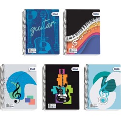 SKAG Spiral Music Notebook A4 40Φ 70gr 113090 5201303113090