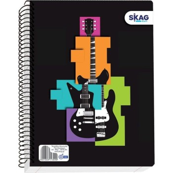 SKAG Spiral Music Notebook A4 40Φ 70gr 113090 5201303113090