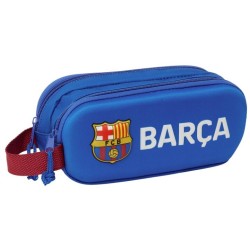 safta Διπλή Κασετίνα F.C. Barcelona Ναυτικό Μπλε 21 X 8 X 6 Cm 3D 822484512 8412688564446