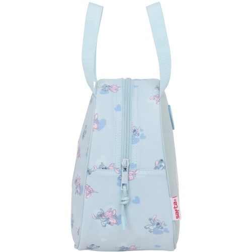 safta Stitch - lunch box, high quality and robust, for meals, leisure, 19 x 14 x 22 cm 812602607 8412688622252