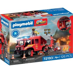 Playmobil City Action Πυροσβεστικό Όχημα Διάσωσης 72193 4008789721938
