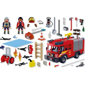 Playmobil City Action Πυροσβεστικό Όχημα Διάσωσης 72193 4008789721938