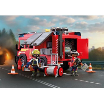 Playmobil City Action Πυροσβεστικό Όχημα Διάσωσης 72193 4008789721938
