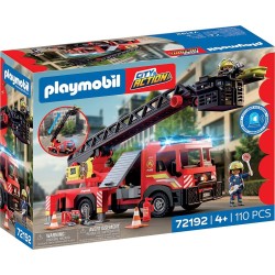 Playmobil City Action Πυροσβεστικό Όχημα Με Σκάλα Και Καλάθι 72192 4008789721921