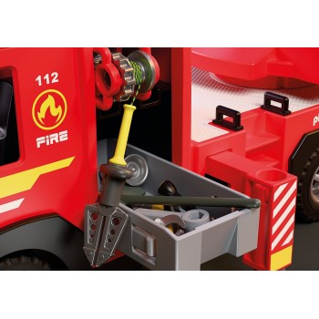 Playmobil City Action Πυροσβεστικό Όχημα Με Σκάλα Και Καλάθι 72192 4008789721921