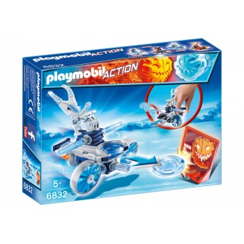 Playmobil Icefighter Με Εκτοξευτή Δίσκων 6832 4008789068323