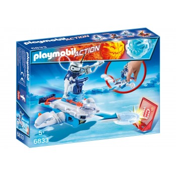 Playmobil Icebot Με Εκτοξευτή Δίσκων 6833 4008789068330