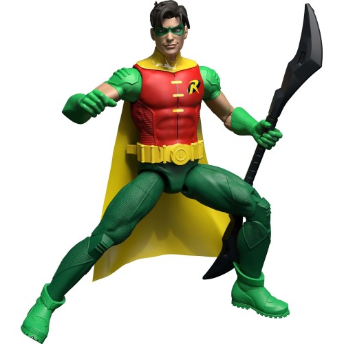 Mattel DC Premier 6.5 Inch Robin Action Figure Series 1, Detailed Design 22 Articulations & Cape JMD94 / JMD96 194735375110