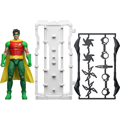 mattel dc - φιγούρες 15εκ. με αξεσουάρ dc premiere robin action figure JMD94 / JMD96 194735375110