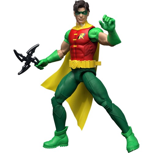 Mattel DC Premier 6.5 Inch Robin Action Figure Series 1, Detailed Design 22 Articulations & Cape JMD94 / JMD96 194735375110