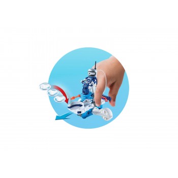 Playmobil Icebot Με Εκτοξευτή Δίσκων 6833 4008789068330