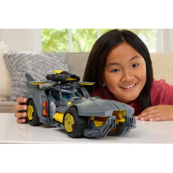 Mattel DC Premier Batmobile Vehicle, Batman Signature Crime Fighting Car With Bat-drone Cannon JMD52 194735374649