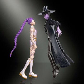 Mattel Kpop Demon Hunters Rumi & Jinu Final Battle Action Figure Set, 4 Accessories, Swappable Hands & Faces JRY40 194735430918