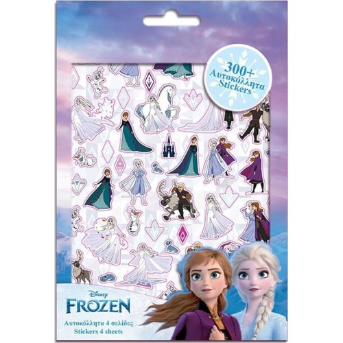 Diakakis imports Stickers 300pcs Block 14,5x21,5cm Frozen 2 000563129 5205698564710
