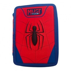 Diakakis imports Spiderman Diakakis - Κασετίνα Διπλή Γεμάτη Must, Spider-Man, Web 000508823 5205698826207