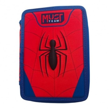 Diakakis imports Spiderman Diakakis - Κασετίνα Διπλή Γεμάτη Must, Spider-Man, Web 000508823 5205698826207