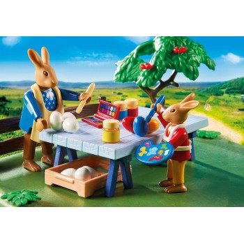 Playmobil Πασχαλινό Κουνελο-Εργαστήρι Ζωγραφικής 6863 4008789068637