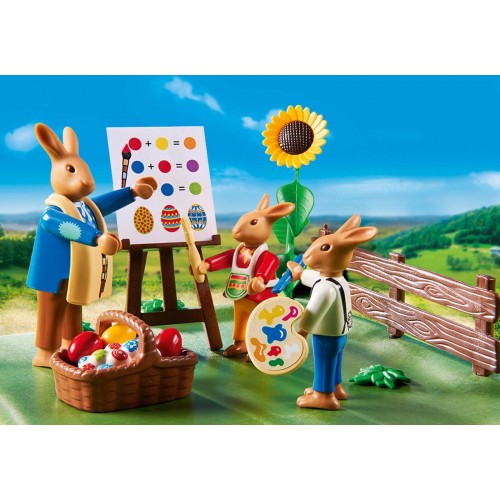 Playmobil Πασχαλινό Κουνελο-Εργαστήρι Ζωγραφικής 6863 4008789068637