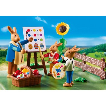 Playmobil Πασχαλινό Κουνελο-Εργαστήρι Ζωγραφικής 6863 4008789068637