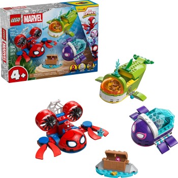 LEGO  Marvel Spidey And His Amazing Friends Σπάιντι: Υποβρύχια Οχήματα 11207 5702018062463