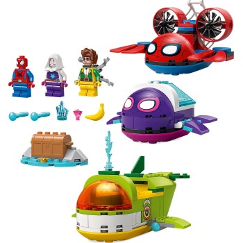 LEGO  Marvel Spidey And His Amazing Friends Σπάιντι: Υποβρύχια Οχήματα 11207 5702018062463