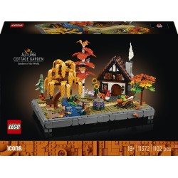 LEGO Icons Φθινοπωρινός Κήπος με Εξοχικό Σπιτάκι 11372 5702018062760