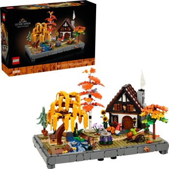LEGO Icons Φθινοπωρινός Κήπος με Εξοχικό Σπιτάκι 11372 5702018062760