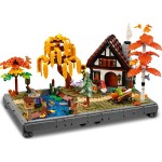 LEGO Icons Φθινοπωρινός Κήπος με Εξοχικό Σπιτάκι 11372 5702018062760