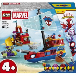 LEGO ? Marvel Spidey And His Amazing Friends Πειρατικό Πλοίο Ομάδας Σπάιντι 11208 5702018063491