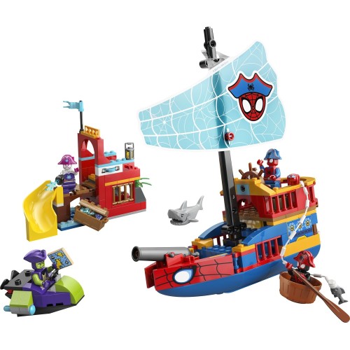LEGO  Marvel Spidey And His Amazing Friends Πειρατικό Πλοίο Ομάδας Σπάιντι 11208 5702018063491