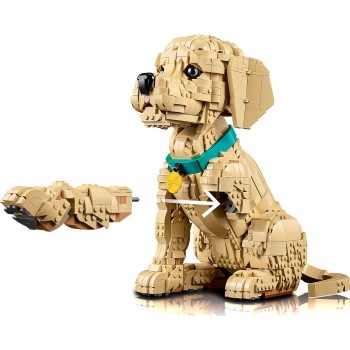 LEGO ® Icons Golden Retriever Puppy - Animal Figure 11384 5702018063651