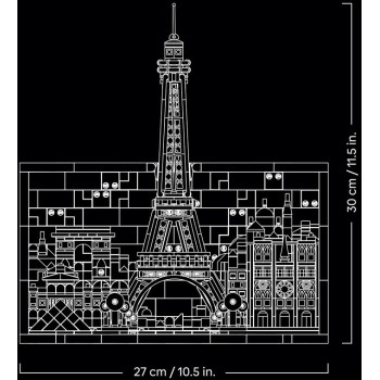 LEGO Architecture Παρίσι – Η Πόλη του Έρωτα 21064 5702018063668