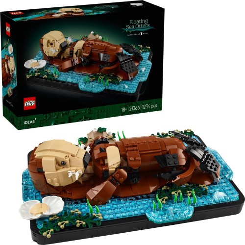 LEGO ® Ideas Floating Sea Otters 21366 5702018066287
