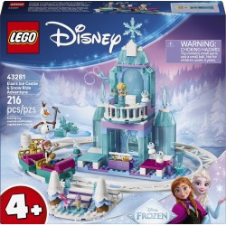 LEGO  Disney Frozen Περιπέτεια στο Κάστρο Πάγου της Έλσας & στη Χιονισμένη Τροχιά 43281 5702018066720