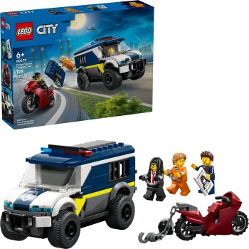 LEGO City Αστυνομικό Βαν Μεταφοράς Κρατουμένων 60479 5702018031759