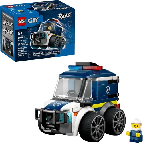 LEGO City Οχήματα – Αστυνομικό Φορτηγό 60481 5702018031766