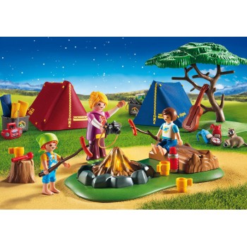 Playmobil Σκηνές Με Παιδάκια Και Φωτιά LED 6888 4008789068880