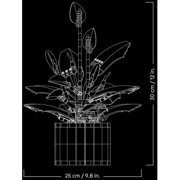 LEGO ® Botanicals Spathiphyllum 11504 5702018031858