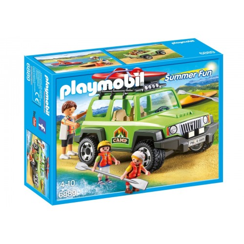 Playmobil Όχημα 4X4 Και Καγιάκ 6889 4008789068897