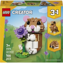 LEGO ® Creator 3 In 1 Cute Hamster With Flower  31376 5702018033197