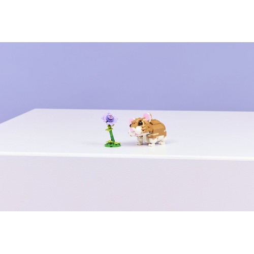 LEGO ® Creator 3 In 1 Cute Hamster With Flower  31376 5702018033197