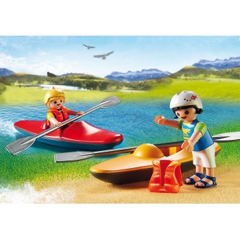 Playmobil Όχημα 4X4 Και Καγιάκ 6889 4008789068897